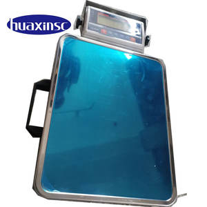 정저우 Huaxin 700kg 스테인레스 스틸 계량 스케일 800kg 디지털 플랫폼 스케일 A12 미니 바닥 스케일 - Product Image 2