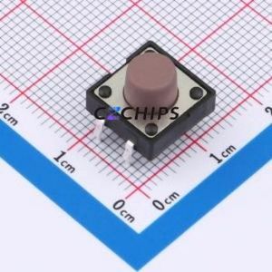 TSA12111-077B512DH Tactile Switch Through hole-4P,11.7x11.5mm Switch Single Pole Single Throw Round Button 2.8N 11.7mm - Product Image 1