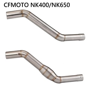 ท่อไอเสียโลโคโมทีฟเหมาะสำหรับ650NK NK400 <span class=keywords><strong>CFMOTO</strong></span> 400 <span class=keywords><strong>NK</strong></span> ท่อไอเสียสเตนเลสสตีล<span class=keywords><strong>650</strong></span> - Product Image 2