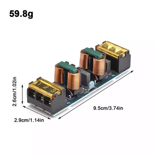 Filtro EMI de 50/60 Hz CA 25 A, Purificador de Fuente de Alimentación de Audio, <span class=keywords><strong>Reactancia</strong></span>, Filtro de Paso Bajo, Purificador de Fuente de Alimentación - Product Image 3