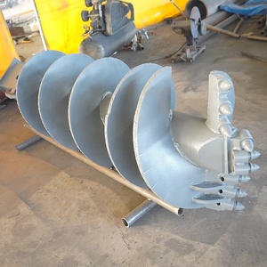 Tiges droites adaptées aux équipements, avec dents plates ou dentées, utilisées pour la construction de fondations en pieux. - Product Image 5
