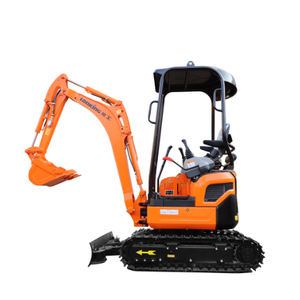Mini-excavatrice sur chenilles Lonking CDM6016 de 1,6 tonne avec marteau hydraulique et système de conduites - Product Image 4