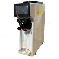 Offre Spéciale en acier inoxydable pré-refroidissement bureau 110V/220V fabricant Mini Portable crème glacée molle faisant la Machine pour la maison