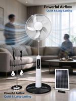 Ventilateur solaire USB rechargeable mini format, sélection des éditeurs, pour étudiants, usage commercial, ventilateur portable à énergie solaire.