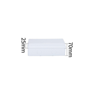 200x100x70mm Square <b>Waterproof</b> Junction <b>Box</b> IP65 Pre-drilled Hole Version with 8 Rubber Plugs ABS Outdoor <b>Electrical</b> <b>Box</b> - Product Image 5