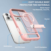 Funda Magnética Personalizada de Alta Gama con Acabado Mate Suave al Tacto para iPhone 18 17 16 15 14 13 Pro Max, Antigolpes, con Soporte, para Mujer