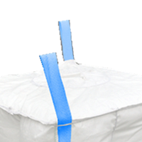 Bon prix déflecteur sac en vrac de haute qualité en gros 1000 Kg grand PP Jumbo FIBC 1.5 tonnes sac de ciment 1000 Kg PP grands sacs