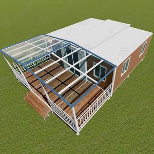 Container Abitativo Modulare Prefabbricato da 20 Piedi Flat-Pack Spogliatoio Prefabbricato per Ufficio Camera da Letto Villa o Hotel - Product Image 4