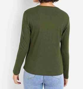 T-shirt d'été écologique respirant anti-plis en maille douce pour femme, haut élégant à superposer, chemise à manches courtes pour le quotidien - Product Image 1