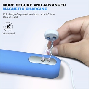 Cepillo Facial de Silicona Suave con Pantalla LCD Recargable para Limpieza, Exfoliación y Masaje - Product Image 3