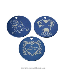 Etiqueta <span class=keywords><strong>de</strong></span> equipaje, placa <span class=keywords><strong>de</strong></span> identificación, pulsera y placa <span class=keywords><strong>de</strong></span> identificación para perro <span class=keywords><strong>de</strong></span> metal <span class=keywords><strong>de</strong></span> aluminio anodizado, con impresión tipográfica <span class=keywords><strong>de</strong></span> ángel del amor, estilo moderno/antiguo, en blanco, Año Nuevo - Product Image 3