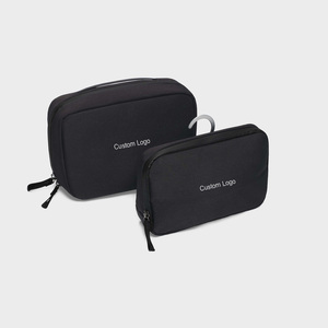 Hanging Toiletry <b>Pouch</b> Waterproof Travel Cosmetic Bag with Hook Large Capacity Foldable Bathroom Storage Organizer <b>for</b> Women <b>Men</b> - Product Image 6