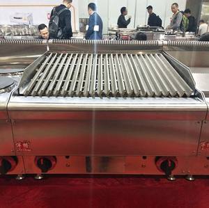 Griglia elettrica della roccia lavica del ripiano dell'attrezzatura della cucina di alta qualità per il ristorante - Product Image 2