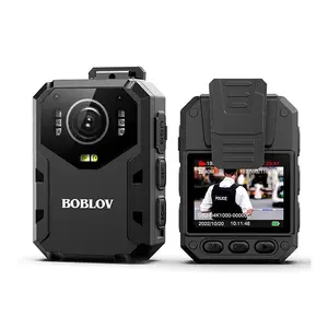 BOBLOV 도매 128GB 4K GPS 3100mAh 140 각도 10-12 시간 촬영 신체 마운트 카메라 자동차 흡입 마운트 및 자동차 충전기