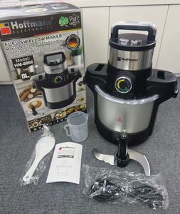 เครื่องทำฟูฟู Hoffmans High Power 8 ลิตร รุ่น Africa 2000W สำหรับทำอาหาร ผสม และทำยำบด (Eba) - Product Image 1