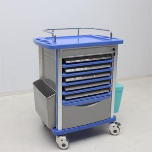 Muebles de <span class=keywords><strong>hospital</strong></span> Medicina Carro médico Carro de tratamiento de emergencia Uso hospitalario - Product Image 6