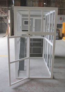 Casa de gato grande de madera para exteriores, con gran carrera para jugar, área de condominio para dormir - Product Image 6