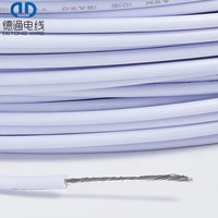 Câble isolé en PVC haute tension 18AWG 20AWG UL1015 en cuivre étamé 300V pour câblage interne de construction et de bâtiment