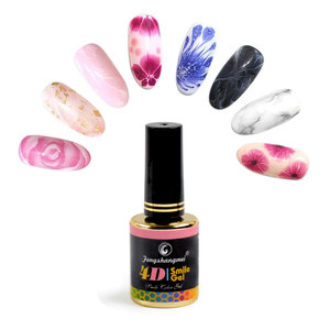 Vernis à ongles UV transparent 8 ml, effet blooming, durcissement UV LED, non toxique, écologique, usage professionnel en salon, emballage en flacon, DIY, <span class=keywords><strong>aquarelle</strong></span> magique - Product Image 2