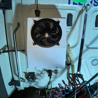 AC Parkir Split 24V DC Casing Metal Tipe Engineering Pendinginan Ultra Cepat Inverter Refrigeran R134a 2600W Pendinginan
