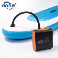 Pompe à air électrique portable haute pression avec affichage LED et batterie intégrée, pompe à air intelligente pour SUP et kayak gonflable