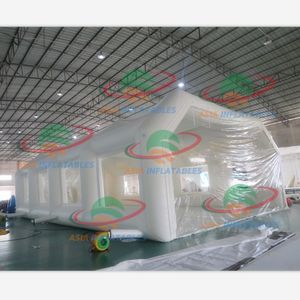 Cabine de pulvérisation gonflable Carcoon pour la promotion automobile, tente de protection de voiture gonflable blanche pour exposition automobile - Product Image 3
