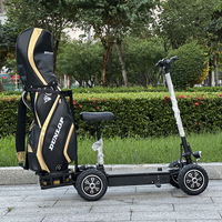 Scooter électrique pliable super puissant à 4 roues, chariot de golf léger, chariot de mobilité