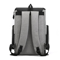 Mochila para Portátil de Gran Capacidad, Estilo Coreano, Casual, Moderna, Impermeable, con Diseño Geométrico