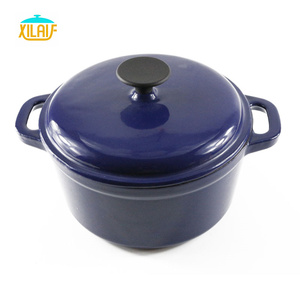 Yếu tố bán chạy nhất nhiệm vụ nặng nề không dính tráng men gang tròn soong đồ nấu nướng gang soong Bộ món ăn - Product Image 4