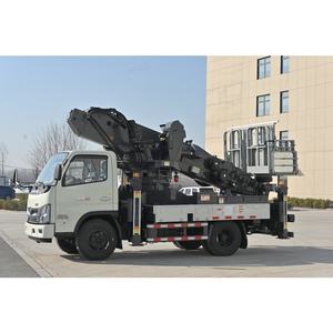 במת הרמה דיזל קטנה חדשה של מותג JIUHE עם זרוע טלסקופית, תקן יורו 6, לתחזוקה בגובה רב בחוץ - Product Image 5