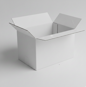 Caja de correo blanca de 3 capas, 10 x 10 x 5 pulgadas, caja de embalaje duradera y ligera para envíos de comercio electrónico y almacenamiento. - Product Image 3