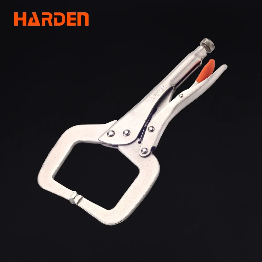 HARDEN Kìm Kẹp Khóa Chữ C 11 Inch Dụng Cụ Đa Năng Kẹp Ống Vòng Khóa Chữ C Kìm Kẹp Chữ C Tháo Nhanh