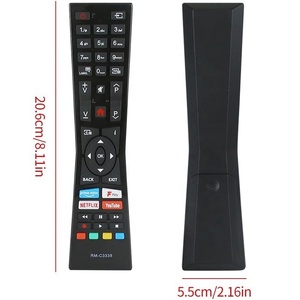 Télécommande de remplacement RM-C3338 RC43101P pour téléviseurs LED LCD intelligents JVCC 4K LT-24C680 LT-24C685 LT-32C695 - Product Image 2