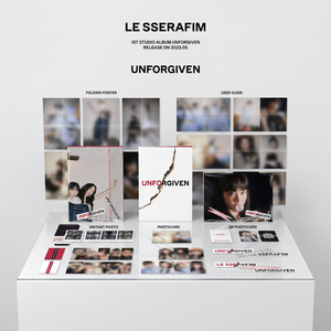 [Álbum Original Coreano 100% Auténtico] LE SSERAFIM 1er Álbum de Estudio 'UNFORGIVEN' (Versión WEVERSE ALBUMS) Conjunto - Product Image 4