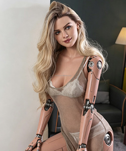 Livraison gratuite Robot domestique entièrement en silicone, entièrement humain. Fonctionnalités d'interaction personnalisables et réponses vocales. - Product Image 1