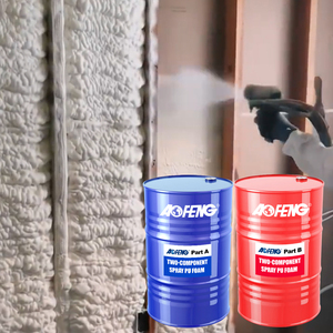 Chất lượng cao đôi thành phần <span class=keywords><strong>Polyurethane</strong></span> bọt cách nhiệt đóng cửa di động phun PU bọt cho chế biến gỗ đóng gói xây dựng - Product Image 1
