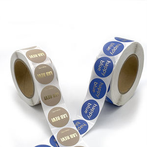 Etiquetas adhesivas de lámina dorada mate impresas con diseño personalizado de bajo <span class=keywords><strong>precio</strong></span> con grabado de título de Libro para novelas de edición limitada - Product Image 2