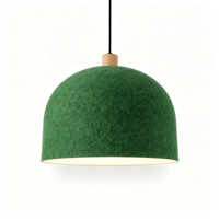 Suspension acoustique plissée en forme de dôme, en feutre PET moulé à chaud, 100% fibre de polyester, insonorisante, fabrication OEM