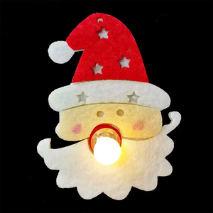 Luces Decorativas Navideñas con Forma de Copo de Nieve, Santa Claus y Muñeco de Nieve, Cadena de Luces LED, Funciona con Pilas, Clasificación IP20, para Hogar, Hotel, Bodas y Fiestas - Product Image 3