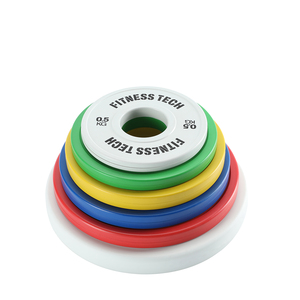 CooSport Fitness da 0.5 <span class=keywords><strong>kg</strong></span> a 5 <span class=keywords><strong>kg</strong></span> piccola piastra paraurti a buon mercato piccolo colore del paraurti in gomma - Product Image 2