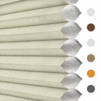 [Uniquement Tissu] Tissu pour Stores Plissés Nid d'Abeille Occultants ou Filtrants la Lumière, Fabrication Rapide ODM/OEM pour Fenêtres