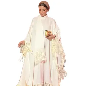 2024, Дубай, индейка, новейшая мода, черный мини-заказ, 1, 3, 5 шт., турецкое мусульманское платье, длинное скромное закрытое платье Абайи с карманами