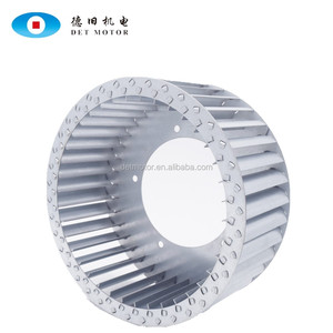 Aluminio/plástico/galvanizado ventilador centrífugo curvo hacia atrás cuchillas impulsoras motorizadas centrífugas hacia atrás - Product Image 2