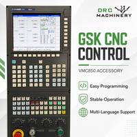 Centre d'usinage vertical CNC haute précision VMC850 pour travaux lourds avec broche BT40, broche simple, commande GSK, 380V