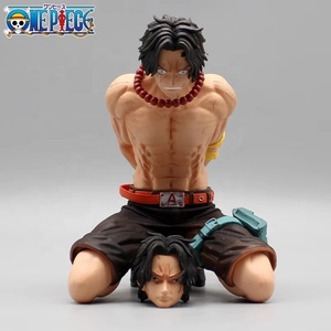 Figura de Anime de 13 cm de One Piece, Portgas D. <span class=keywords><strong>Ace</strong></span>, Figura GK de Ejecución, Estatua de <span class=keywords><strong>Manga</strong></span>, Figura de Acción de PVC, Modelo Coleccionable, Juguete de Regalo - Product Image 1