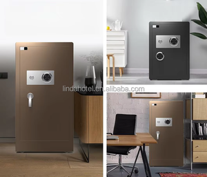 Nhà máy trực tiếp ngân hàng kim loại an toàn Locker an ninh thép vân tay khóa an toàn hộp cho văn phòng cung cấp - Product Image 6