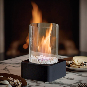 Nuovo su misura OEM/ODM di alta qualità Freestanding portatile <span class=keywords><strong>camino</strong></span> etanolo <span class=keywords><strong>bioetanolo</strong></span> tavolo pozzo del fuoco da tavolo per uso Villa - Product Image 4