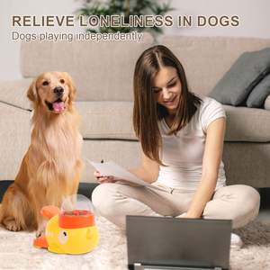 Juguete Educativo Interactivo para Perros de Entrega Rápida, Dispensador de Golosinas para Mascotas, Juguete de Alimentación Lenta con Forma de Pato para Entrenamiento de IQ y Diversión Mental - Product Image 5