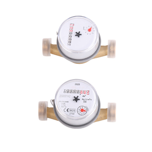 Single Jet Printing Smart <strong>Water</strong> <strong>Meter</strong> With Customizable OEM Brass Shell Pulse Output Communication Flow <strong>Meters</strong> - Product Image 2