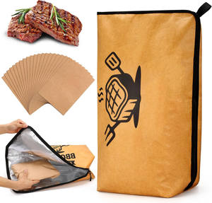 Bolsa para Ahumar Reutilizable de Boca Ancha, Aislada de 5 Capas, Ecológica, de Tyvek, Manta para Reposar Carne para Barbacoa, con Asas para Colgar, Ideal para Regalo de Cumpleaños - Product Image 1